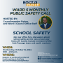 Ward 5 Monthly Public Safety Call – October 2024